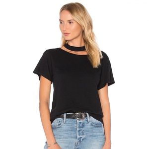 LNA Choker Tee Black T-Shirt